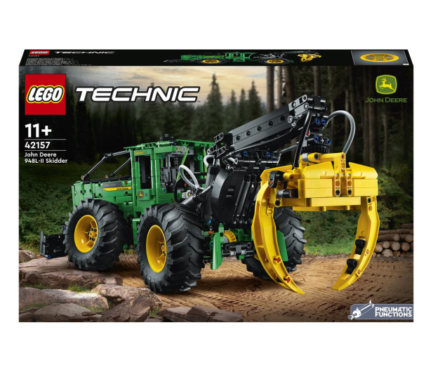 LEGO Technic 42157 Ciągnik zrywkowy John Deere 948L-II - 1144396 - zdjęcie